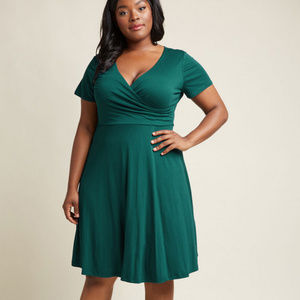 Modcloth Botanical Breakfast A-Line Dress